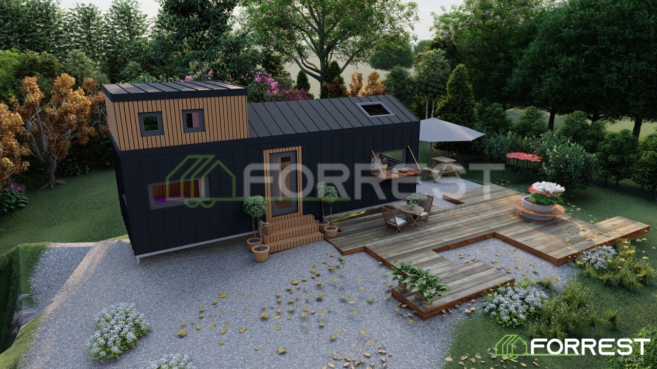 Tiny House Model 3 Ön Görünüş