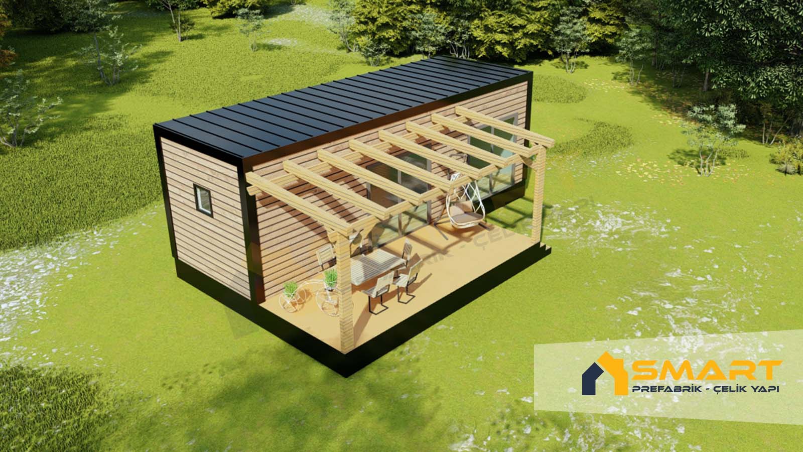 27 m2 taşınabilir ev tiny house