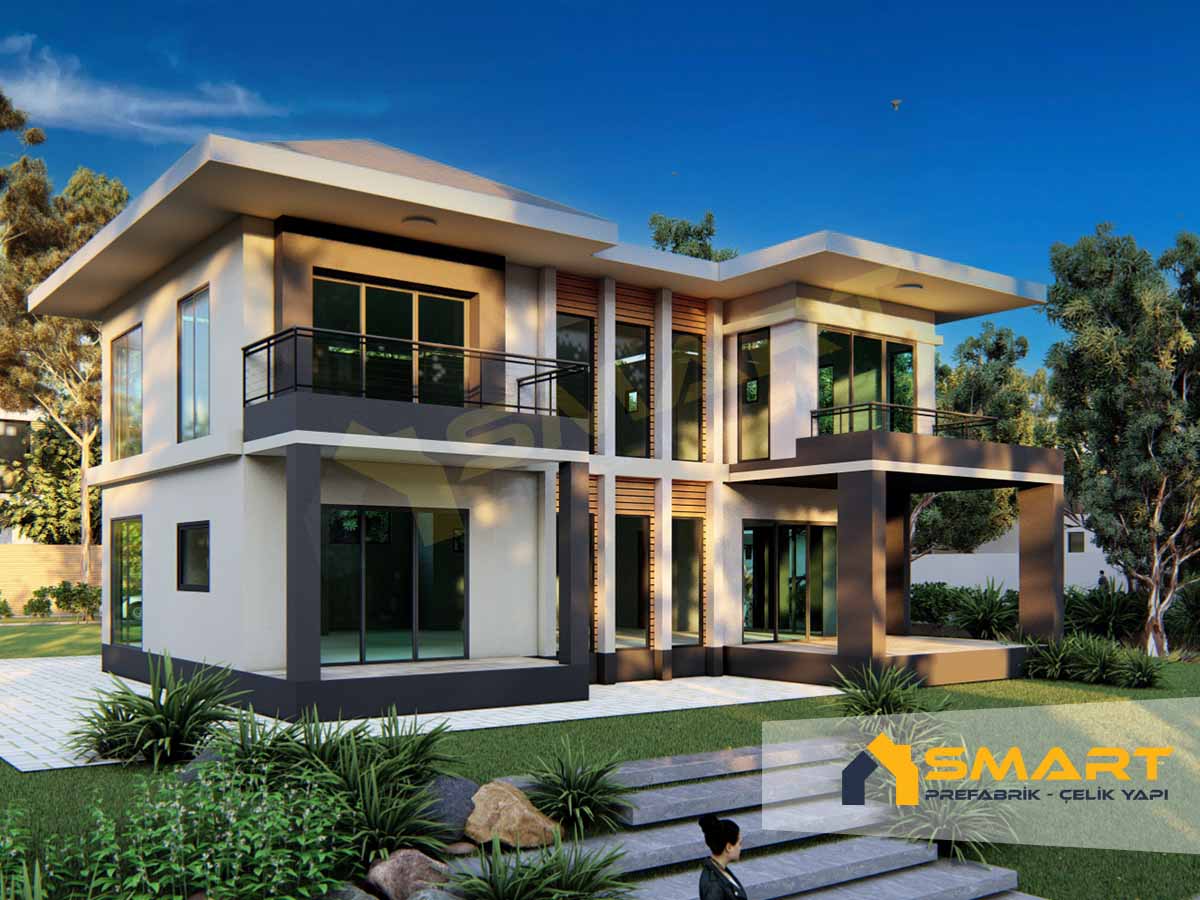 Konak Villa 226 m2 Çift Katlı