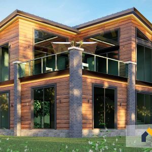 185 m2 Çelik Ev Modeli İznik