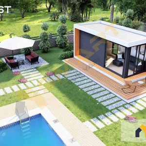 Modern Moduler yapılar 21 m2